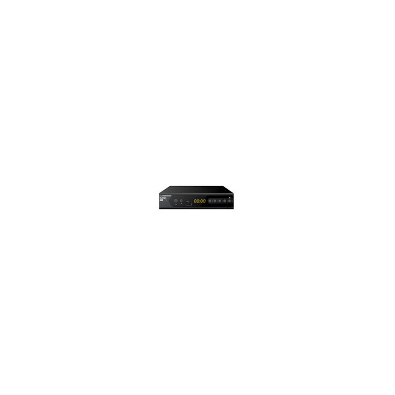 Esperanza EV106R skaitmeninis DVB-T2 H.265 / HEVC imtuvas, juodas