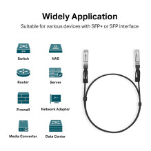 TP-Link Omada TL-SM5220-1M InfiniBand / šviesolaidinis kabelis TP-Link Omada TL-SM5220-1M InfiniBand / šviesolaidinis kabelis