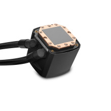 EK vandens blokai EK-Nucleus AIO CR360 Dark Komplett-Wasserkühlung - Schwarz