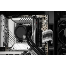 EK vandens blokai EK-Nucleus AIO CR360 Dark Komplett-Wasserkühlung - Schwarz