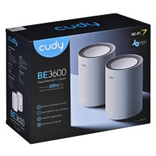 Belaidis maršrutizatorius - Cudy M3600 Dual-band Wi-Fi 7 2882 Mbit / s Baltas