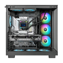 K Water Cooling LA360-S ARGB Sync All-In-One Liquid Cooler System Black