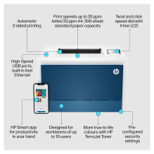 HP Color LaserJet Pro 4202dn Printer