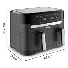 Tefal Dual Easy Fry Grill EY905B Tefal Dual Easy Fry Grill EY905B