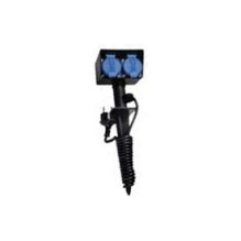 BACHMANN garden socket 2x with ground spike
