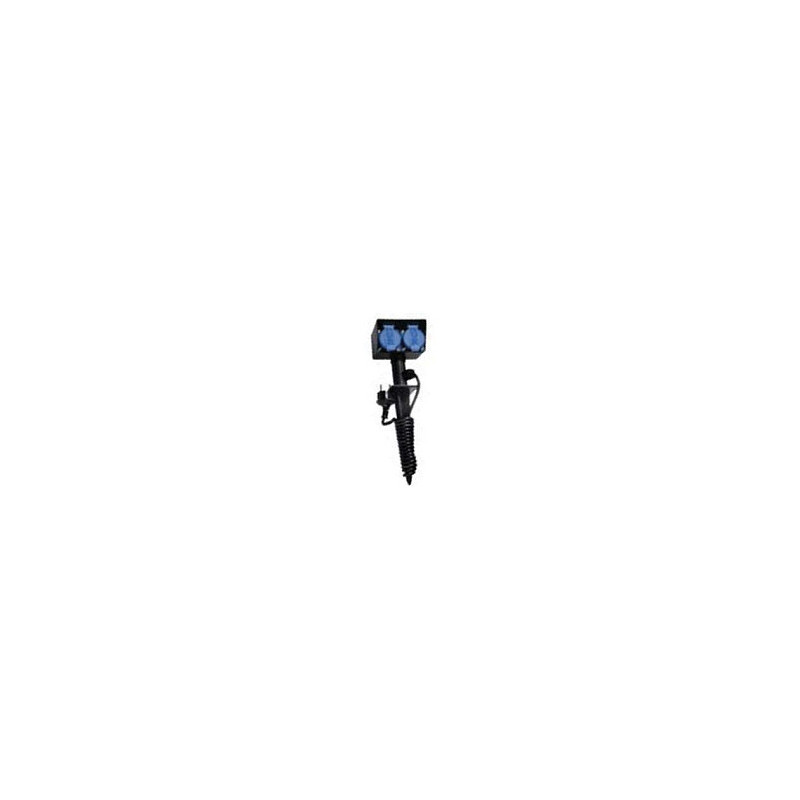 BACHMANN garden socket 2x with ground spike