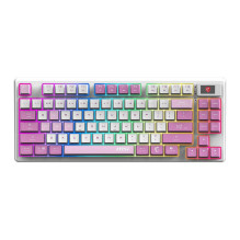 MSI FORGE GK600 TKL WIRELESS VIOLET keyboard