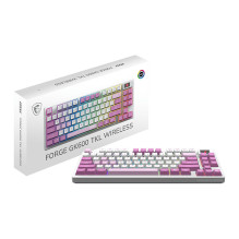 MSI FORGE GK600 TKL belaidė violetinė klaviatūra