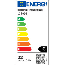 „Ultron 138095“ energiją taupanti lempa „Ultron 138095“ energiją taupanti lempa