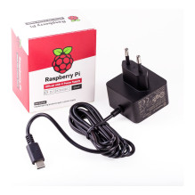 „Pi 4“ priedai – maitinimo šaltinis 5 V / 3 A USB-C „Pi 4“ priedai – maitinimo šaltinis 5 V / 3 A USB-C
