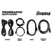 iiyama PROGRAPHIC HB2701UHSNP-B1 kompiuterio monitorius