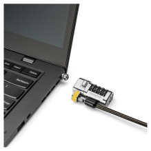 „Kensington ClickSafe“ universali kombinuota nešiojamojo kompiuterio spyna su kabeline spyna „Kensington ClickSafe“ universali kombinuota nešiojamojo kompiuterio spyna su kabeline spyna