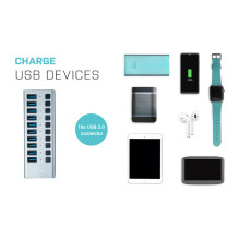 „i-tec U3CHARGEHUB10“ mobiliųjų įrenginių įkroviklis „i-tec U3CHARGEHUB10“ mobiliųjų įrenginių įkroviklis