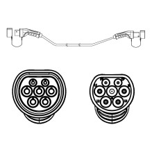 ROLINE 19080005 electric vehicle charging cable ROLINE 19080005 electric vehicle charging cable