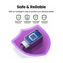 „Ugreen Nexode Pro EU“ 3 prievadų „GaN PD“ greitasis įkroviklis su USB-C laidu „Ugreen Nexode Pro EU“ 3 prievadų „GaN PD“ greitasis įkroviklis su USB-C laidu