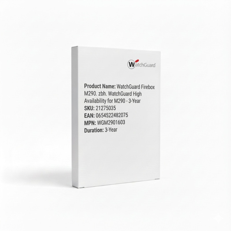 WatchGuard Firebox M290. e.g. WatchGuard High Availability for M290 - 3-Year