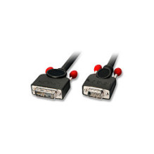 Lindy 3 m DVI-A / VGA kabelis