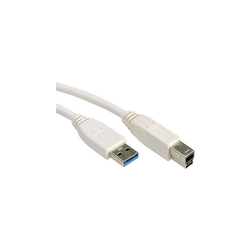 VALUE USB A / USB B 0,8 m USB kabelis