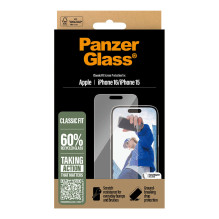 PanzerGlass ® Screen Protector iPhone 16, 15, Classic Fit
