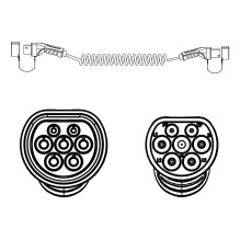 ROLINE 19080043 electric vehicle charging cable