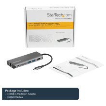 StarTech.com DKT30CSDHPD3 laptop dock / port replicator