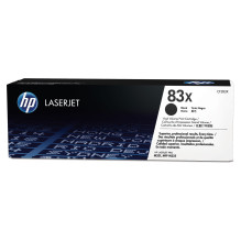 HP CF283X / 83X Original Black Toner for approx. 2,200 pages HP CF283X / 83X Original Black Toner for approx. 2,200 pages