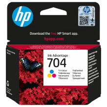 HP 704 Tri-color Original...