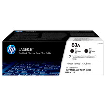 HP 83A 2 vnt. juodų...
