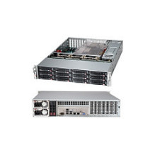 „Supermicro CSE-826BAC12-R1K23LPB“ kompiuterio korpusas