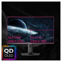 MSI MPG 321URXDE QD-OLED monitorius (80 cm (31,5 colio), juodas, „UltraHD“ / 4K, QD-OLED, adaptyvus sinchronizavimas, US MSI MPG 321URXDE QD-OLED monitorius (80 cm (31,5 colio), juodas, „UltraHD“ / 4K, QD-OLED, adaptyvus sinchronizavimas, US