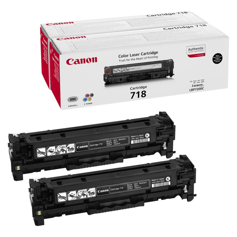 Canon CRG-718 Bk VP toner cartridge