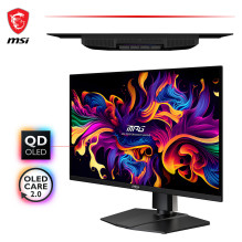 MSI MPG 321URXDE QD-OLED (80 cm (31.5 inches), black, UltraHD / 4K, QD-OLED, Adaptive-Sync, USB-C, 240Hz panel)
