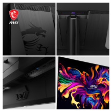 MSI MPG 321URXDE QD-OLED monitorius (80 cm (31,5 colio), juodas, „UltraHD“ / 4K, QD-OLED, adaptyvus sinchronizavimas, US MSI MPG 321URXDE QD-OLED monitorius (80 cm (31,5 colio), juodas, „UltraHD“ / 4K, QD-OLED, adaptyvus sinchronizavimas, US
