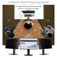 StarTech.com 2461A-PRIVACY-SCREEN display privacy filter StarTech.com 2461A-PRIVACY-SCREEN display privacy filter