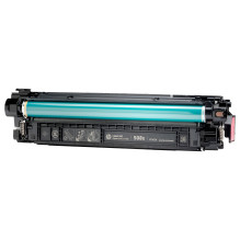 HP 508X didelės talpos rausvai raudona originali LaserJet tonerio kasetė HP 508X didelės talpos rausvai raudona originali LaserJet tonerio kasetė