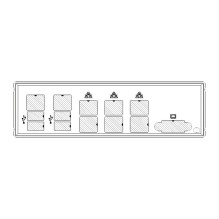 „Supermicro MCP-260-00084-0N“ kompiuterio korpuso dalis