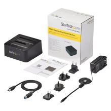 „StarTech.com“ SDOCK2U313 atminties įrenginių prijungimo stotelė