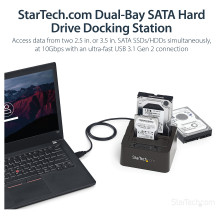 StarTech.com SDOCK2U313 storage drive docking station