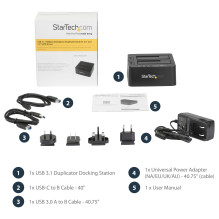 „StarTech.com“ SDOCK2U313R laikmenų kopijavimo įrenginys