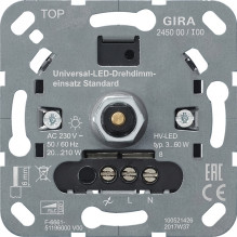 GIRA 245000 Uni-LED rotary...