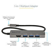 StarTech.com DKT30CHPD3 laptop dock / port replicator