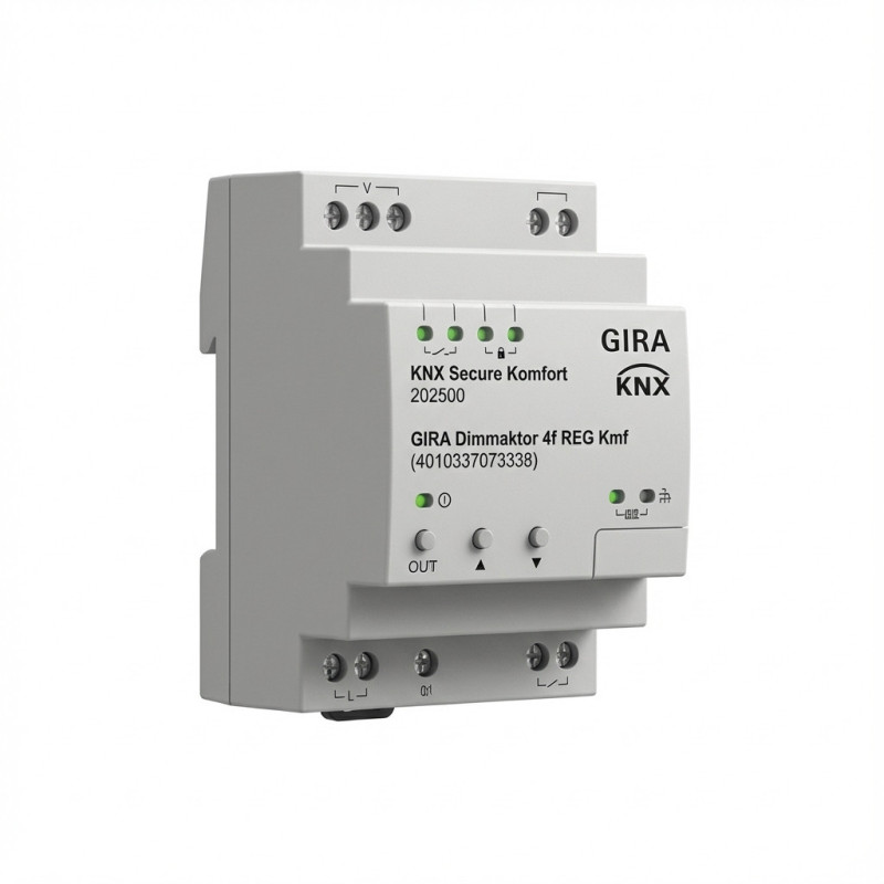 GIRA 202500 pritemdymo pavara 4f REG Kmf KNX Secure