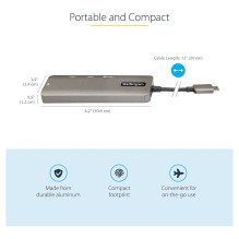 StarTech.com DKT30CHPD3 laptop dock / port replicator