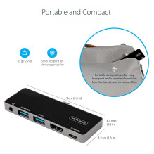 StarTech.com DKT30ICHPD laptop dock / port replicator