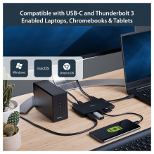 StarTech.com DKT30CHVSCPD laptop dock / port replicator