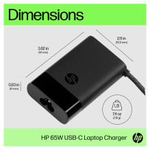 HP USB-C 65W Laptop Charger power adapter / inverter