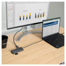 „StarTech.com 115B-USBC-MULTIPORT“ nešiojamųjų kompiuterių dokas / prievadų replikatorius