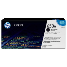 HP 650A juoda originali LaserJet tonerio kasetė
