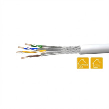 „Draka“ instaliacinis kabelis UCHOME SS26, Cat 7, S / FTP, PiMF, baltas, 100 m žiedinis