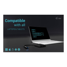 i-tec CADUAL4KHDMI video cable adapter